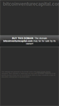 Mobile Screenshot of bitcoinventurecapital.com