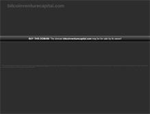 Tablet Screenshot of bitcoinventurecapital.com